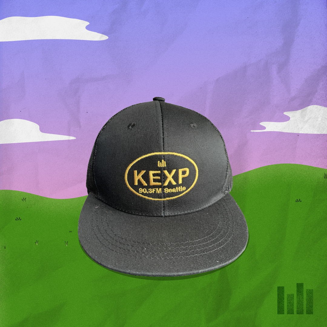 Embroidered Black Trucker Hat