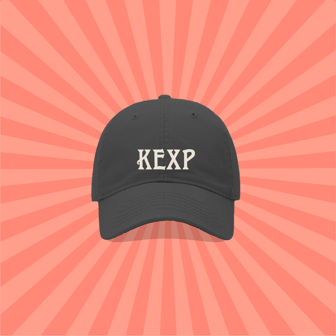 Gray KEXP Baseball Hat