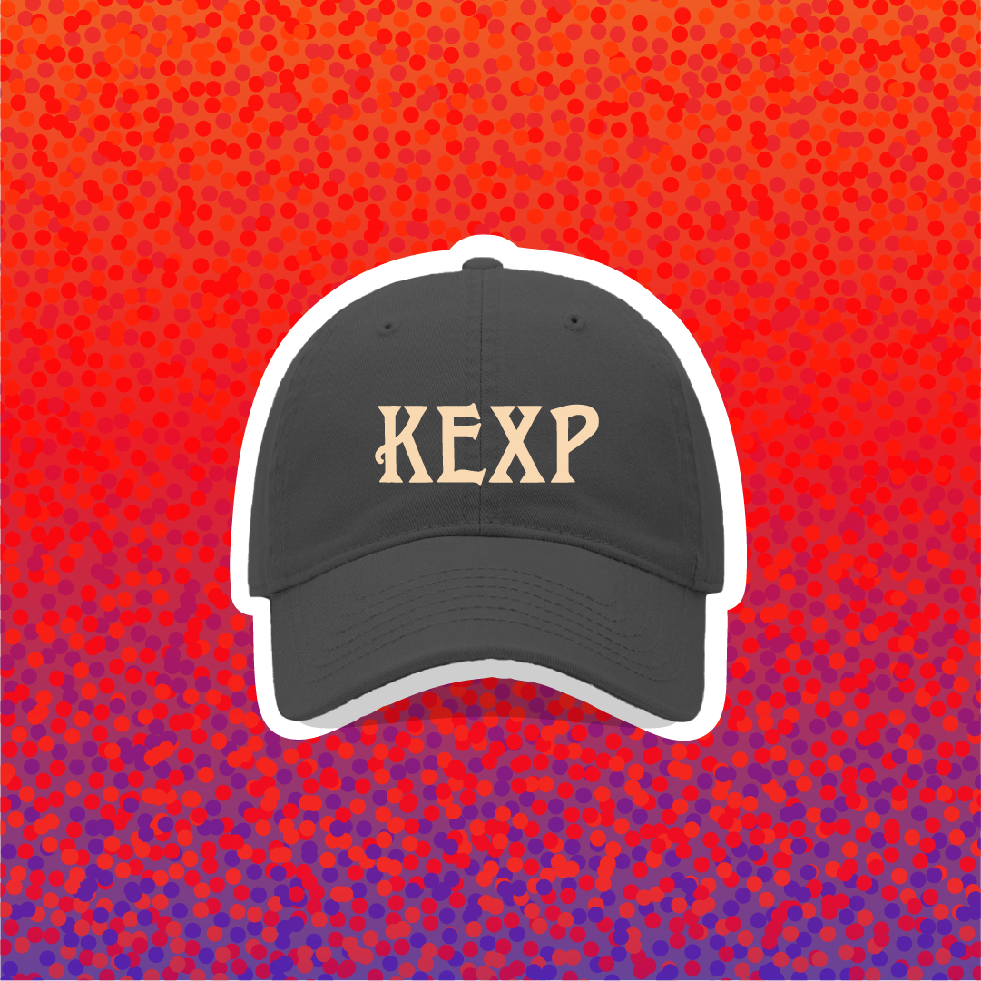 Gray KEXP Baseball Hat