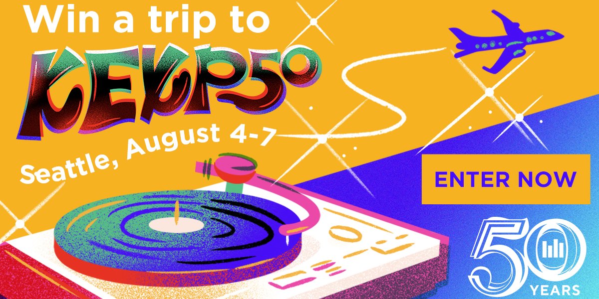 Win a trip to KEXP50